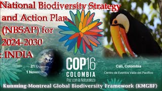 COP16 Convention on Biological Diversity  CBD16 India’s biodiversity targets upsc biodiversity [upl. by Philbrook749]