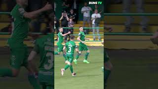 Worldie to win the game UpTheDuns football soccer northernireland worldie [upl. by Ledah]