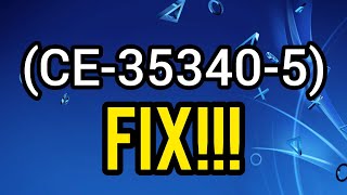 How to fix error code Ce353405 on ps4 at 2020 [upl. by Adhern884]