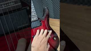 Schecter Demon 6 Crimson Red Burst [upl. by Risley26]