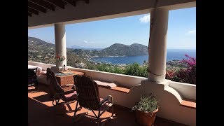 Lipari Aeolian Islands Villa For Sale Views of Port Panarea amp Stromboli [upl. by Otsirave]