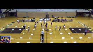 Beloit Memorial High School vs North Boone High School Womens Varsity Volleyball [upl. by Nyloj]