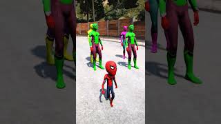 SPIDERMAN SAVED ELEPHANT FROM HIS SPIDEYCAR shortsfeed gta gta5 [upl. by Cash]