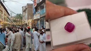 Gemstones Exhibition in Pakistans Biggest Gemstones Market Namak Mandi Peshawar [upl. by Halian]