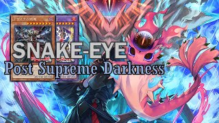 NEW SNAKEEYE AZAMINA deck Oct2024  Post Supreme Darkness [upl. by Noryahs]