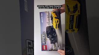 Unboxing LEGO Speed Champions MercedesAMG G 63 amp SL 63 [upl. by Yelraf]