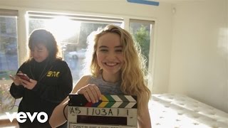 Sabrina Carpenter  Cant Blame a Girl for Trying Behind the Scenes [upl. by Anenahs93]