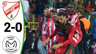 Boluspor vs Manisa FK 20 Tüm Goller ve Genişletilmiş Özetler [upl. by Dloniger]