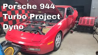 944 turbo before the standalone and tuning  baseline dyno [upl. by Mckinney]