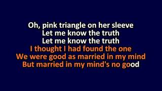 Weezer  Pink Triangle  Karaoke Instrumental Lyrics  ObsKure [upl. by Atile673]