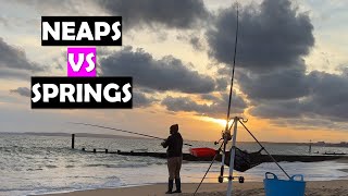 Southbourne Sea Fishing  Neaps VS Springs [upl. by Cordi]