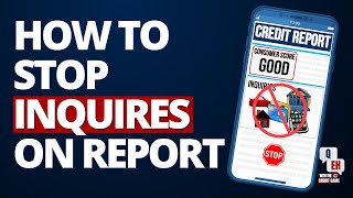 How to stop Inquiries on your Credit Report In Canada [upl. by Spence]