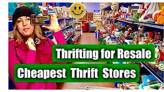 Thrift with Me at Crazy BEST THRIFT STORE EVER ✨ [upl. by Ativ]