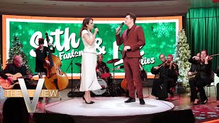 Seth MacFarlane and Liz Gillies Talk Holiday Album and Perform That Holiday Feeling  The View [upl. by Knarf77]