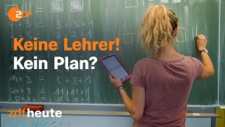 Schulchaos in Deutschland Warum gibt es nicht genügend Lehrer I ZDFZoom [upl. by Bessy]