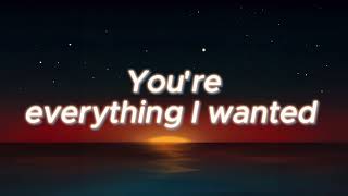 Ali Gatie  Everything I Wanted Lyric Video [upl. by Mallory]