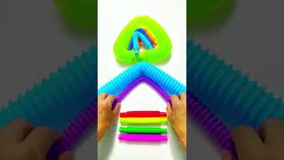 Beautiful colorchanging robotic sound tube relaxing creative funny machine toys toyota [upl. by Neroc]