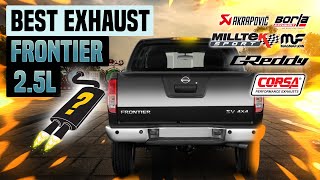 Nissan Frontier Exhaust Sound 25L 🔥 UpgradeReviewModsMBRPStockSystem [upl. by Derriey]