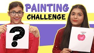 Painting Challenge Ft Samreen Ali  Mahjabeen Ali [upl. by Laine]