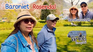 Rosendal Baroniet og Bondhusvatnet Bobiltur til Hardanger Del4 [upl. by Laurance]