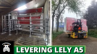 LEVERING amp PLAATSEN Lely A5 Melkrobot [upl. by Shimberg]