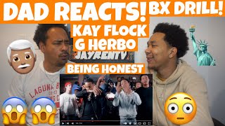 Kay Flock Being Honest Remix Ft G Herbo Official Video DAD REACTS 😱 😱 [upl. by Aicercul155]