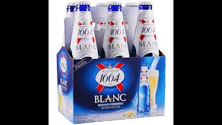 Kronenbourg 1664 Blanc  French wheat beer  5�V [upl. by Eive]