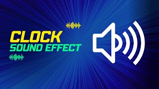 Clock Ticking Sound Effects PACK FREE DOWNLOAD [upl. by Nowell948]