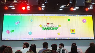 YouTube Livestream Bootcamp at Google office Gurgaon [upl. by Varion498]