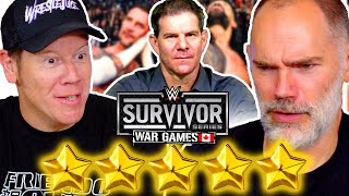 Reacting to Dave Meltzers Star Ratings For WWE Survivor Series WarGames 2024 [upl. by Lipski]