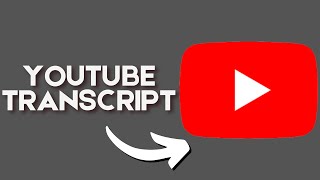 How To Get Transcript From YouTube Video on Mac [upl. by Eibloc]