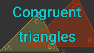 Congruent triangles [upl. by Arze767]