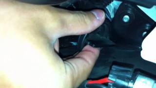 W204 Turn Signal Bulb RemovalUpgrade [upl. by Idnic]