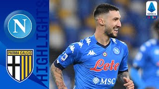 Napoli 20 Parma  Elmas amp Politano Secure Home Victory  Serie A TIM [upl. by Filbert]