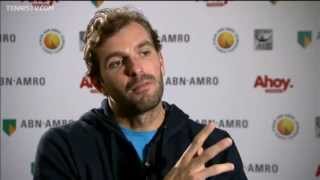 Benneteau Reflects On Ousting Federer In Rotterdam [upl. by Brentt827]