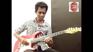 Ninda Nena Rathriye Lead Guitar Instrumental by Dhammika Abeysinghe [upl. by Annoval]