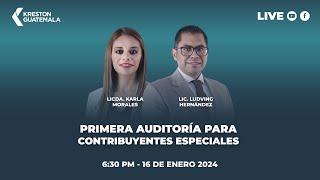 PRIMERA AUDITORÍA PARA CONTRIBUYENTES ESPECIALES [upl. by Arabrab289]