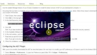 Creare Applicazioni Android  Tutorial 2  Installare Eclipse e Settare lADT [upl. by Danice685]