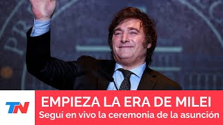 LA ASUNCIÓN DE JAVIER MILEI Y SU PRIMER DISCURSO COMO PRESIDENTE [upl. by Camille651]