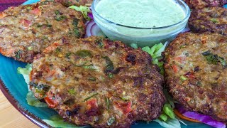 Chicken Chapli Kabab  Air Fryer [upl. by Valma699]