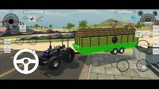 Eicher tractor 485 Vs Mahindra XUV 700 Crash Test 🥺 XUV 700 Crash Test 🥺 Eicher tractor 485 game 🎮😌👌 [upl. by Lundt764]