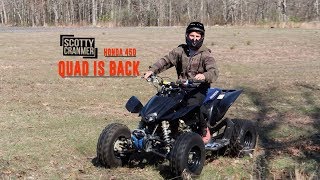 FINALLY RIDING MY QUAD AGAIN [upl. by Eliathan]