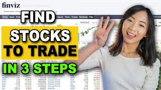 How to Find Stocks to Trade for FREE Day Trading for Beginners 2024 [upl. by Landel]