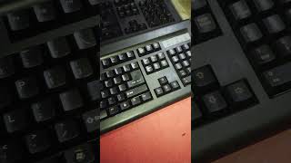 Branded Refurbished Bharat TVS keyboard 🎹 7982865583  skcomputer shorts [upl. by Nilya]