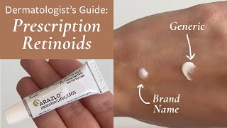 Tretinoin Adapalene How to find the Right Prescription Retinoid for Your Skin  Dr Sam Ellis [upl. by Dranek]