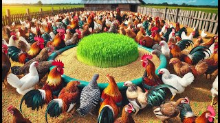 The Best Organic Poultry Farming Process Today  Organic Poultry Farm [upl. by Zela]