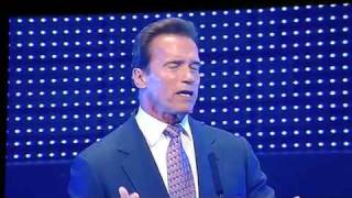 Arnold Schwarzenegger at NuSkin Convention 2009 [upl. by Eselehs]