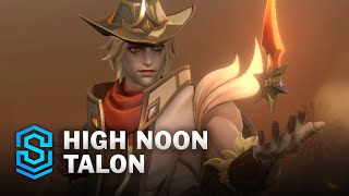 High Noon Talon Wild Rift Skin Spotlight [upl. by Edmon]