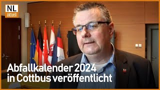 Cottbus  Neuer Abfallkalender 2024 veröffentlicht [upl. by Gaskill]