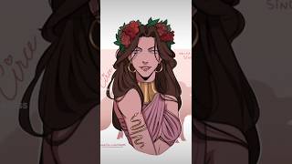 Circe time lapse animatic fypシ゚viral epic circe [upl. by Nadeen]